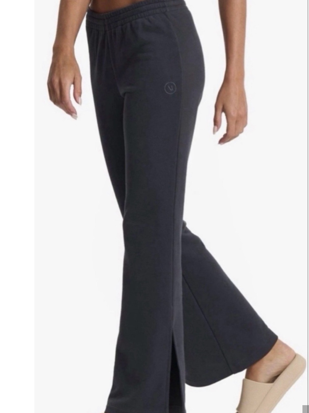 Vuori Sedona wide-leg sweatpants split leg
